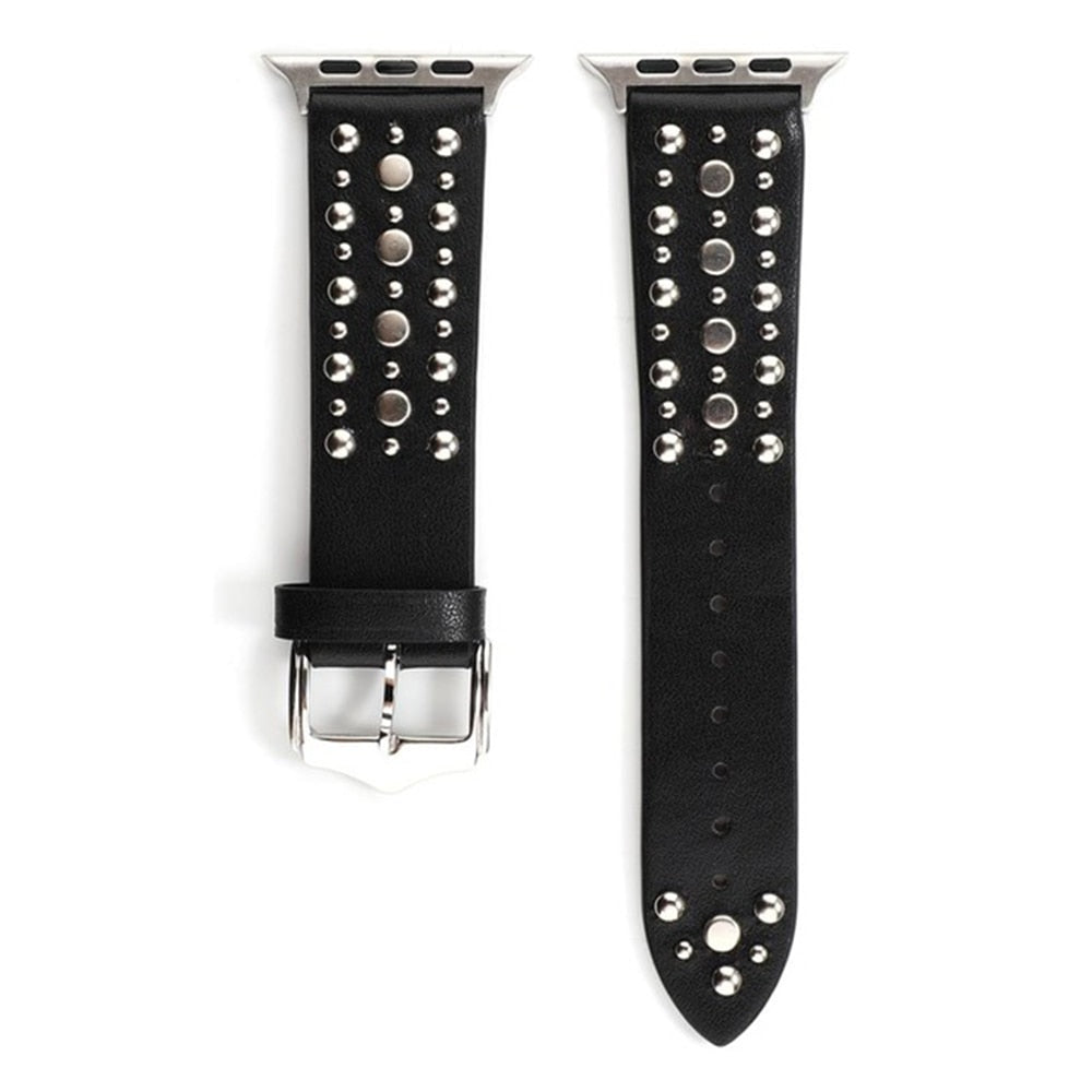 Rockstar Leather Watch Band