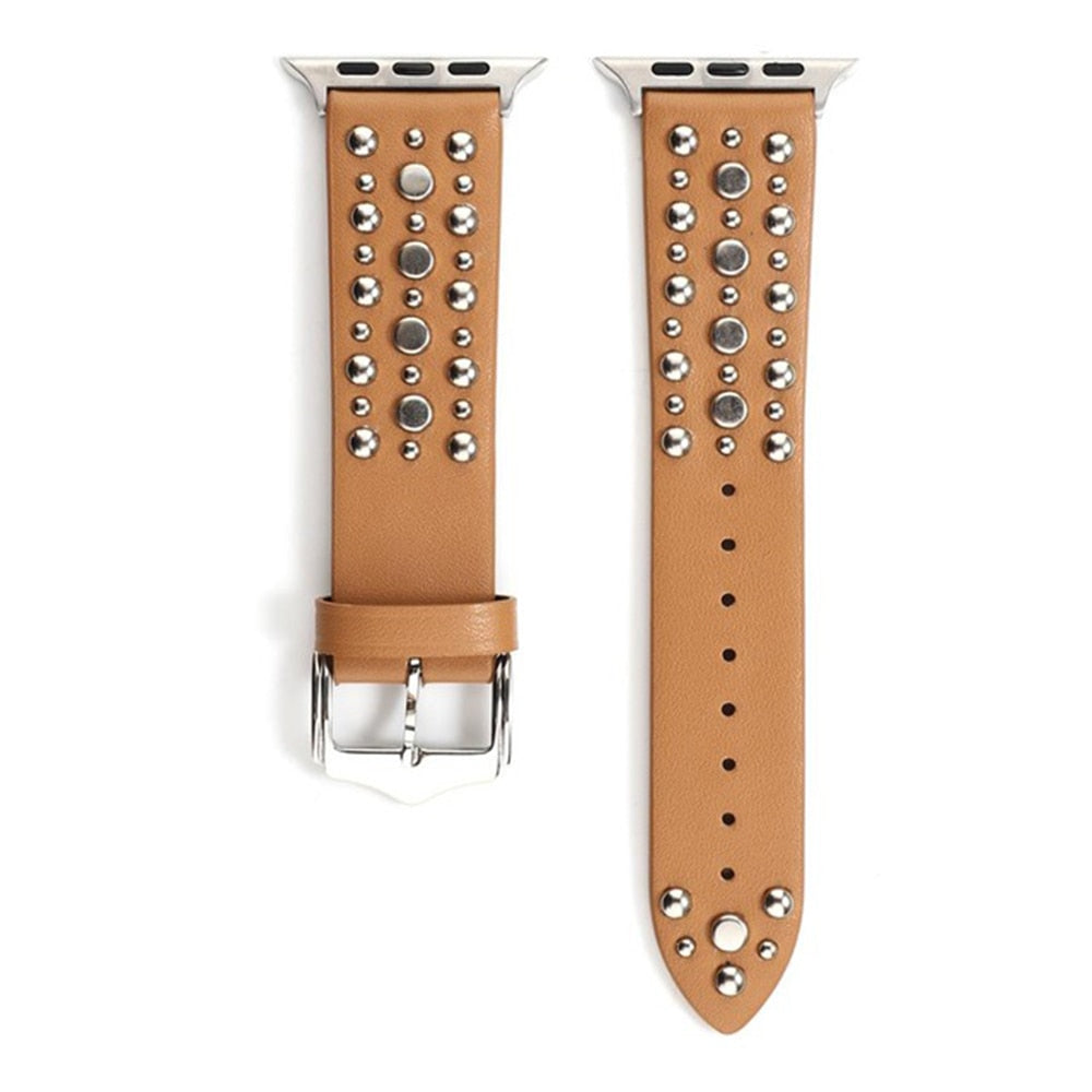 Rockstar Leather Watch Band