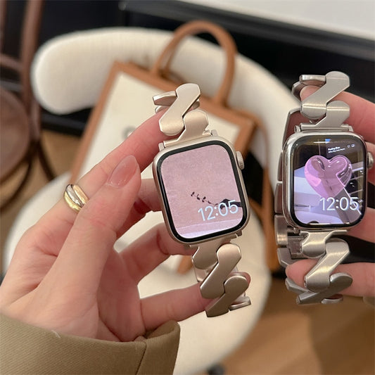 Luxury Retro Correa Apple Watch Bracelet