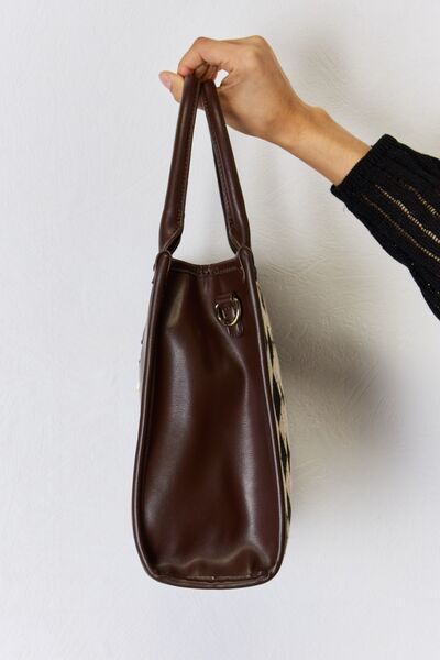 Argyle PU Leather Handbag