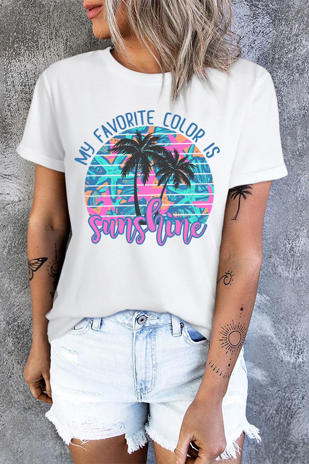 My Favorite Color is Sunshine Graphic T