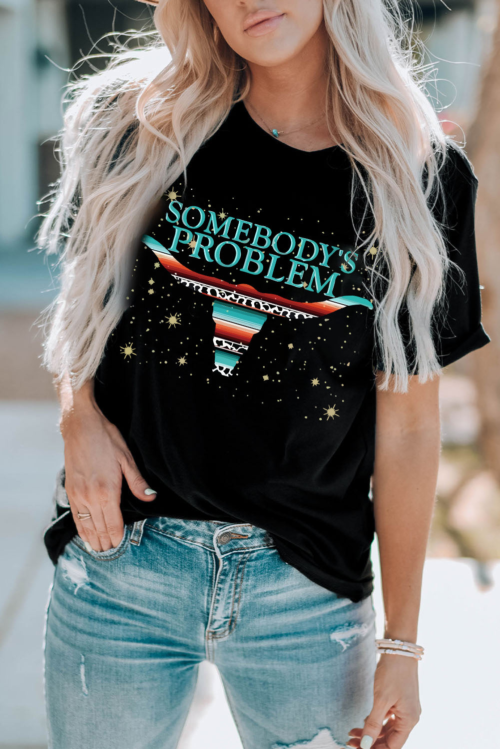 Somebody's Problem Graphic T