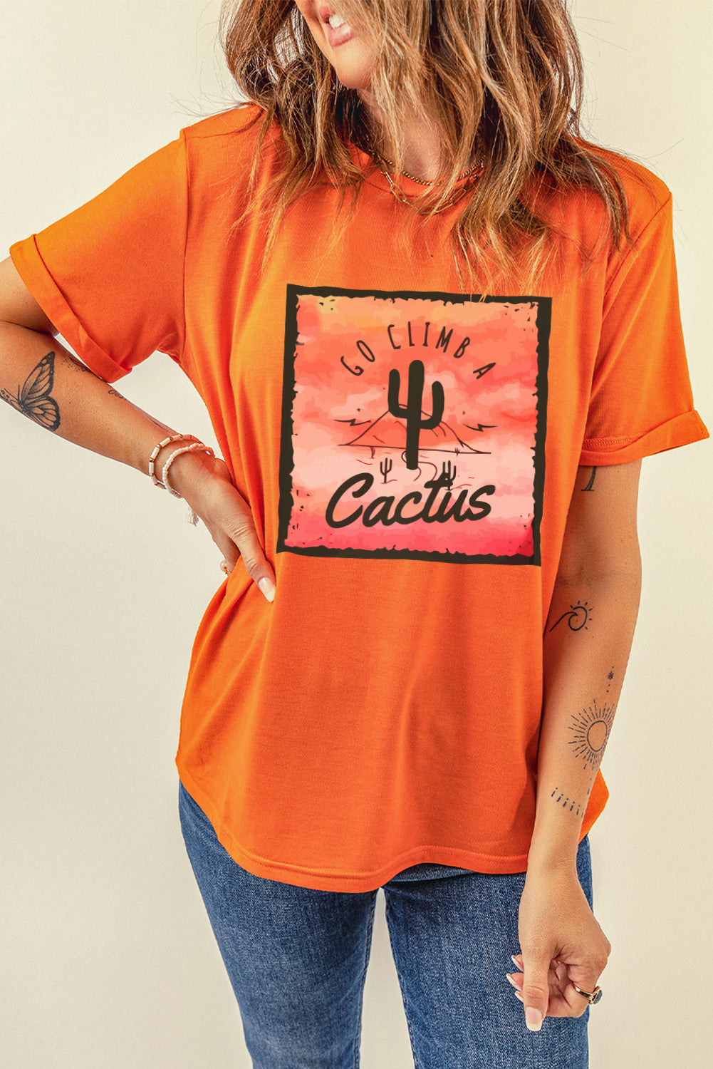 Go Climb A Cactus Graphic T