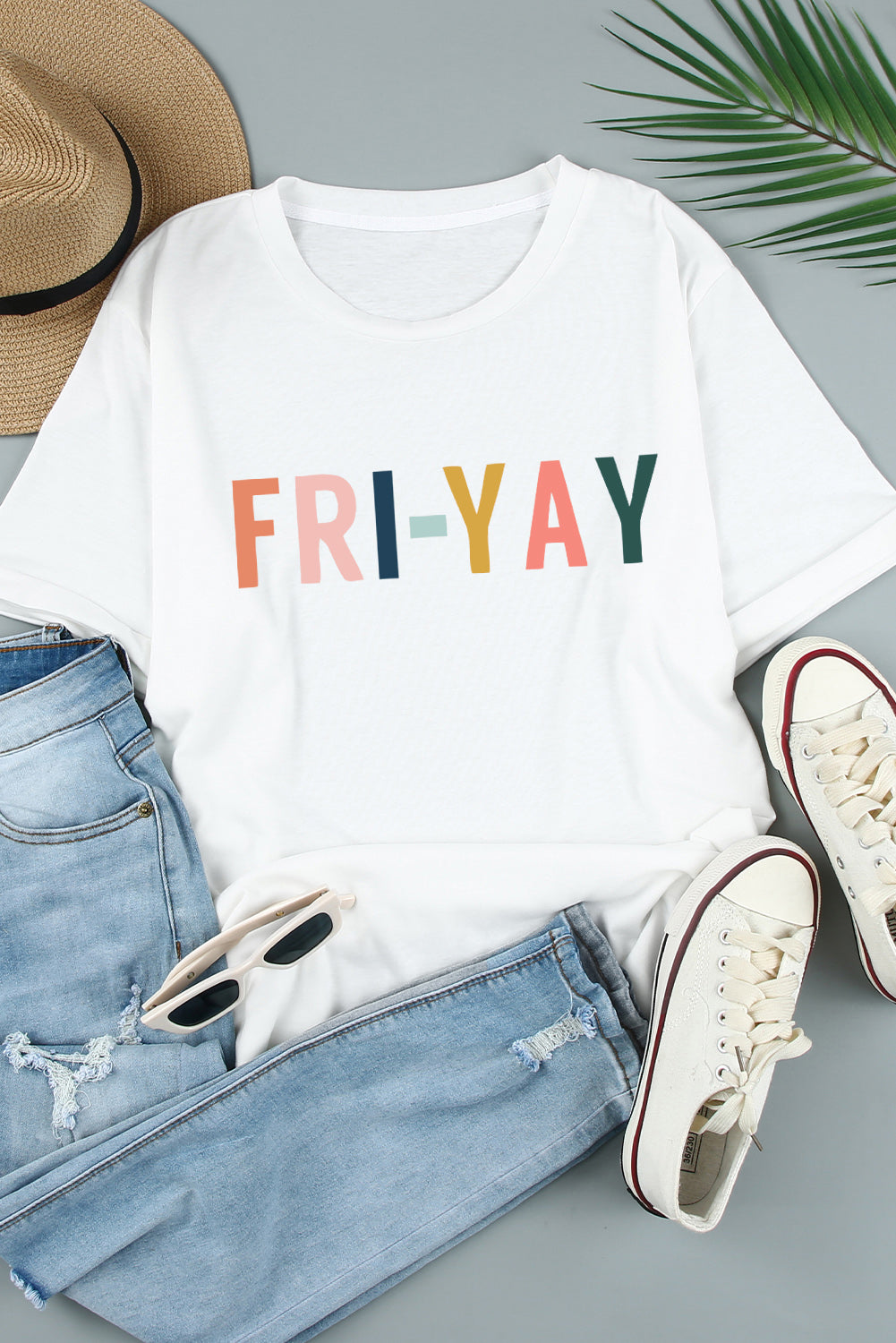 Fri-Yay Graphic Cuffed T