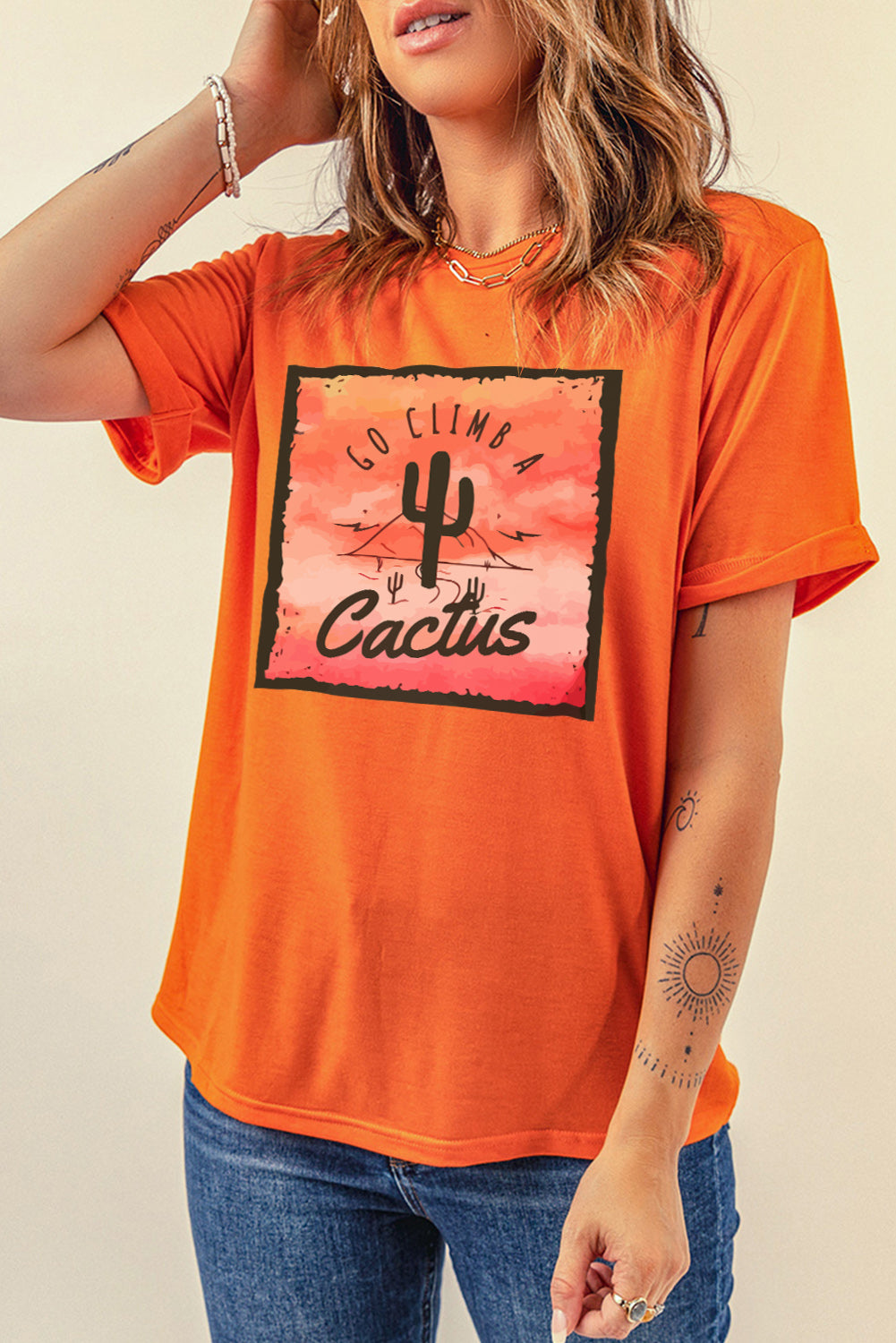 Go Climb A Cactus Graphic T