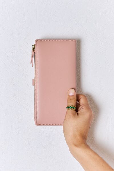 Textured PU Leather Wallet