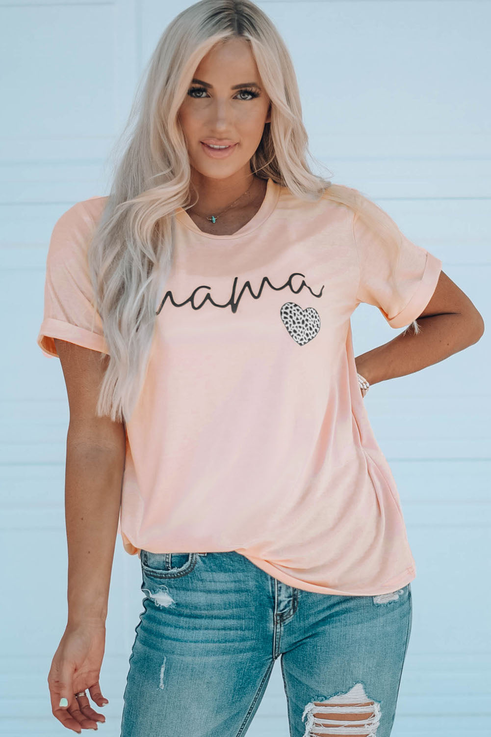 Mama Heart Graphic T