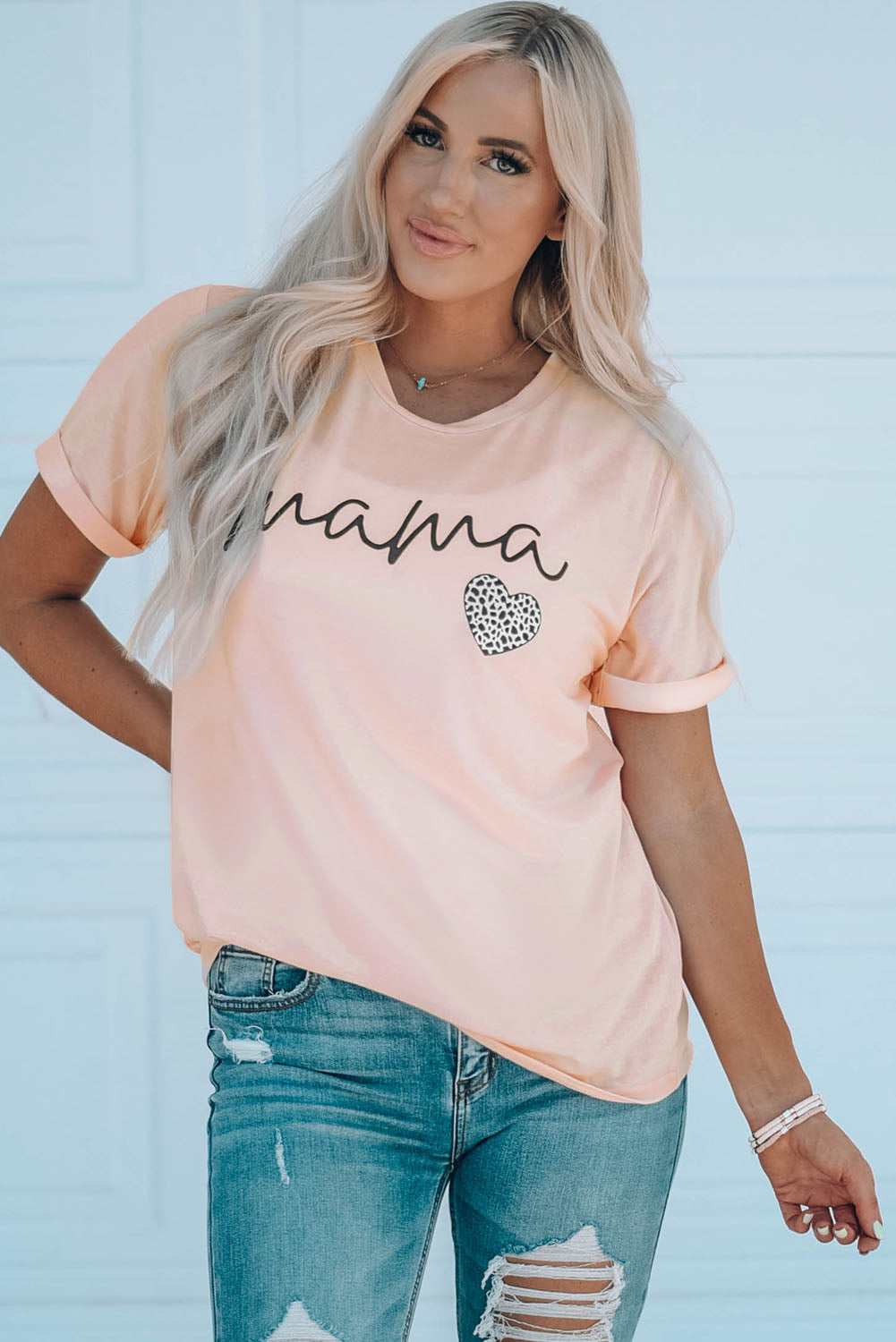 Mama Heart Graphic T