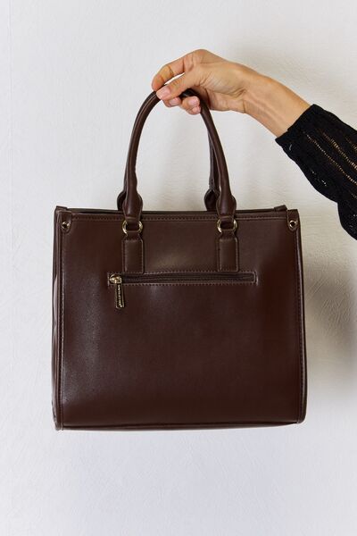 Argyle PU Leather Handbag