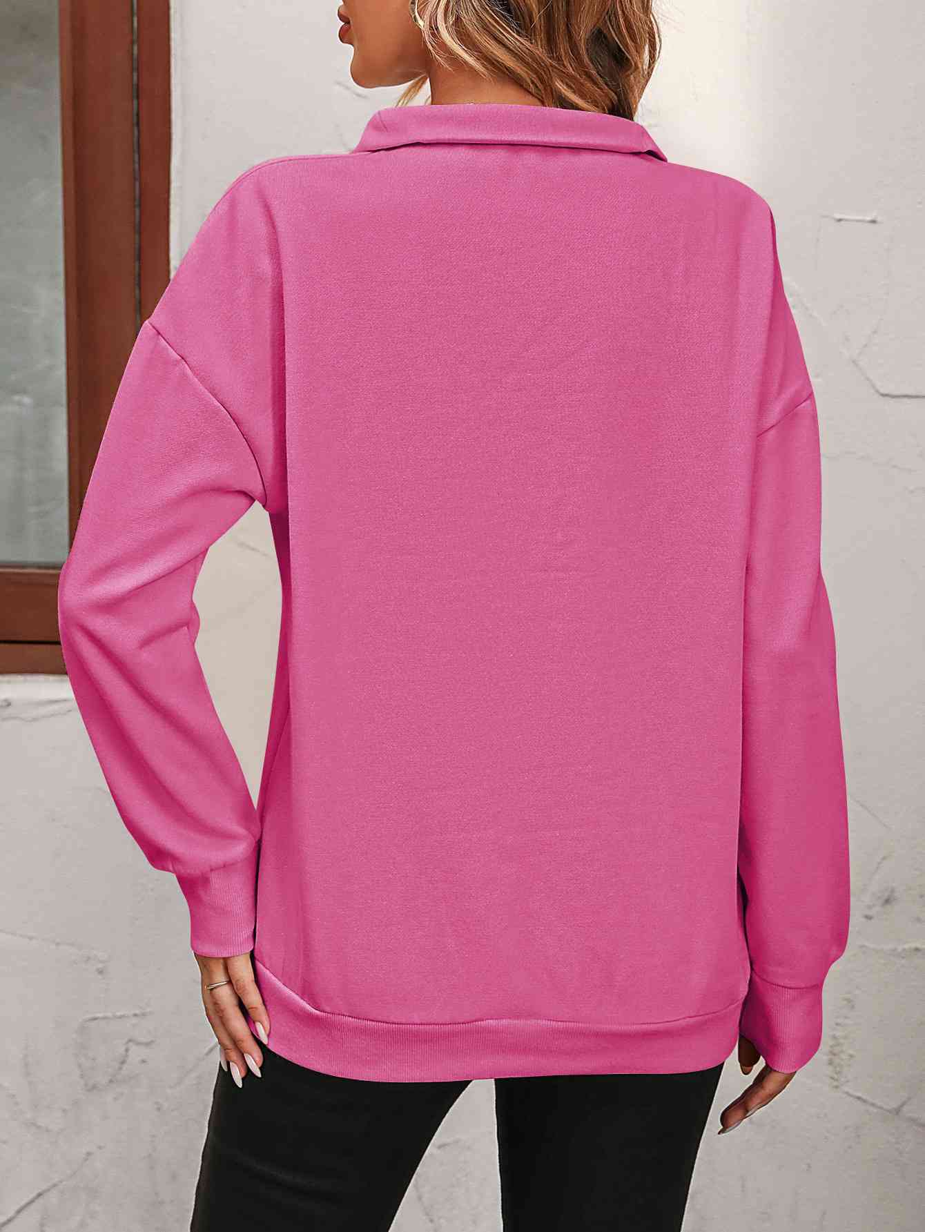 Dropped Shoulder Sweatshirt